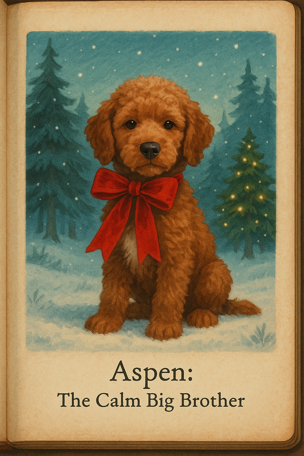 🍂✨ Aspen: Brown Miniature Poodle 🇸🇬 (Boy)