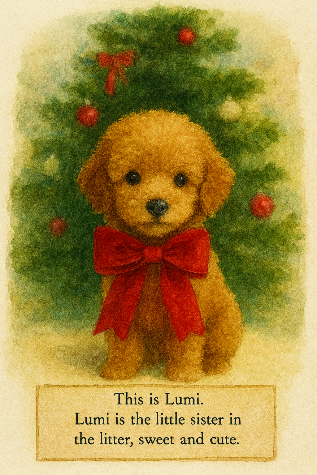 ⭐💡Lumi: Cream Brown Toy Miniature Poodle 🇸🇬 (Girl)