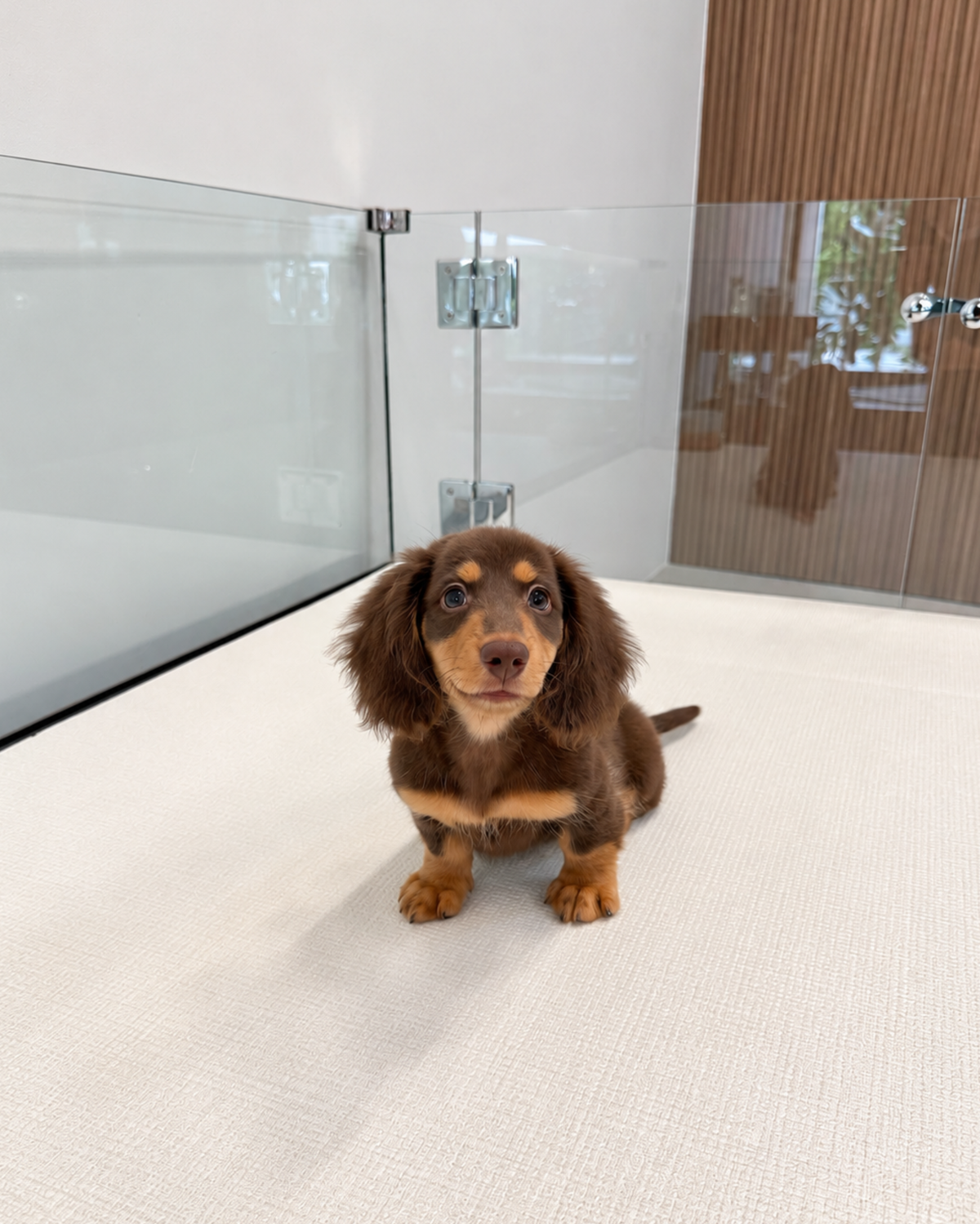 Darling: Chocolate Tan Long Coat Mini Dachshund 🇸🇬 (Girl)