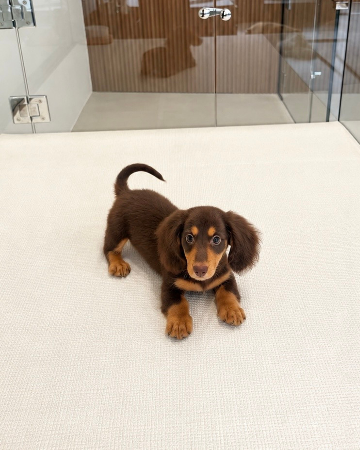 Darling: Chocolate Tan Long Coat Mini Dachshund 🇸🇬 (Girl)